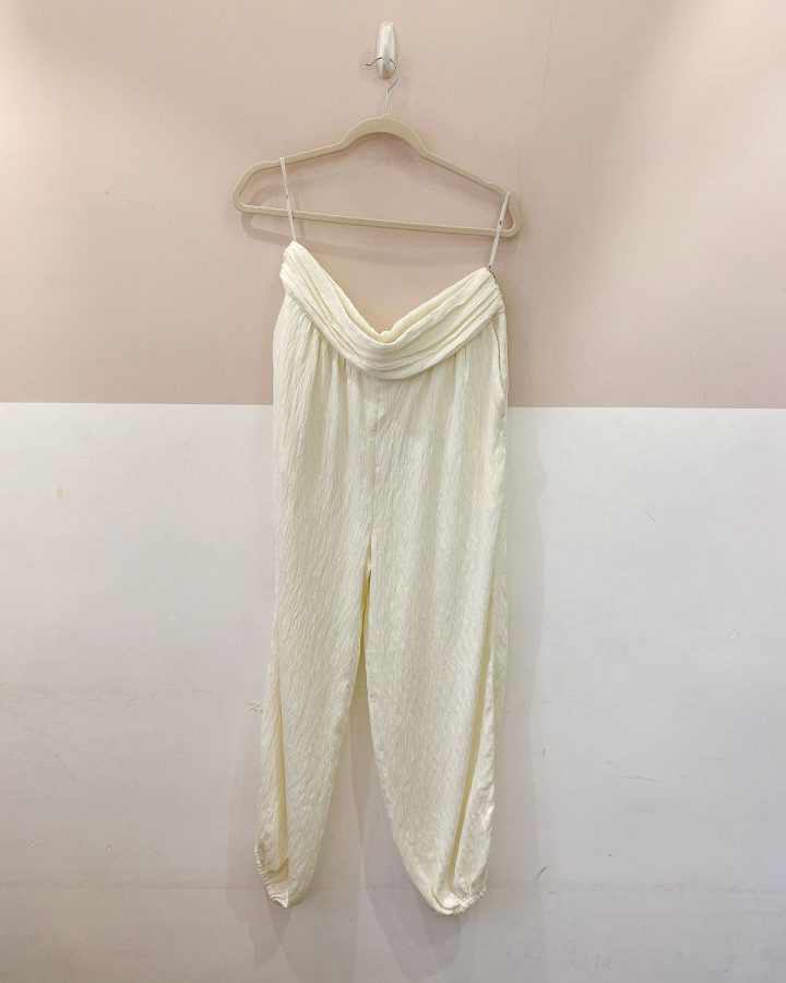 Calça nina aladim off white BY NV 38
