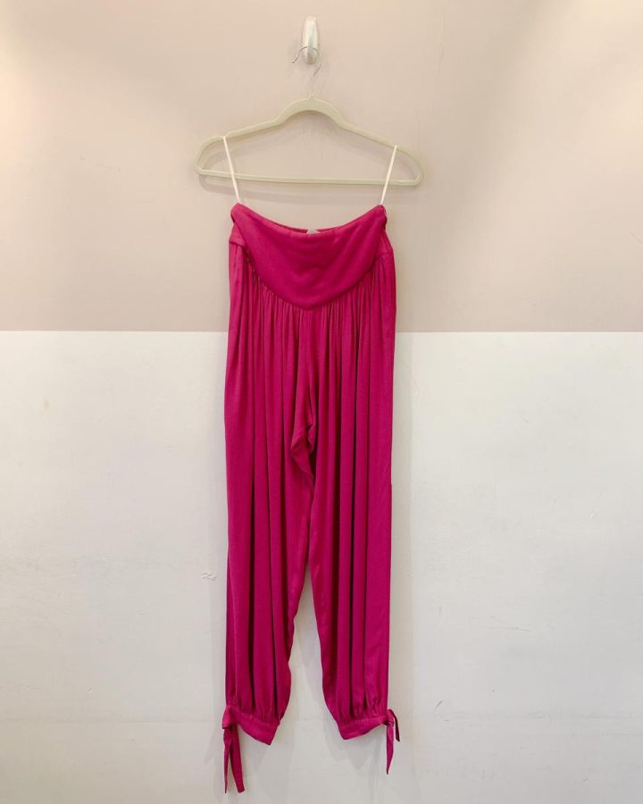 Calça fucsia pala cintura Lilly Sarti 34