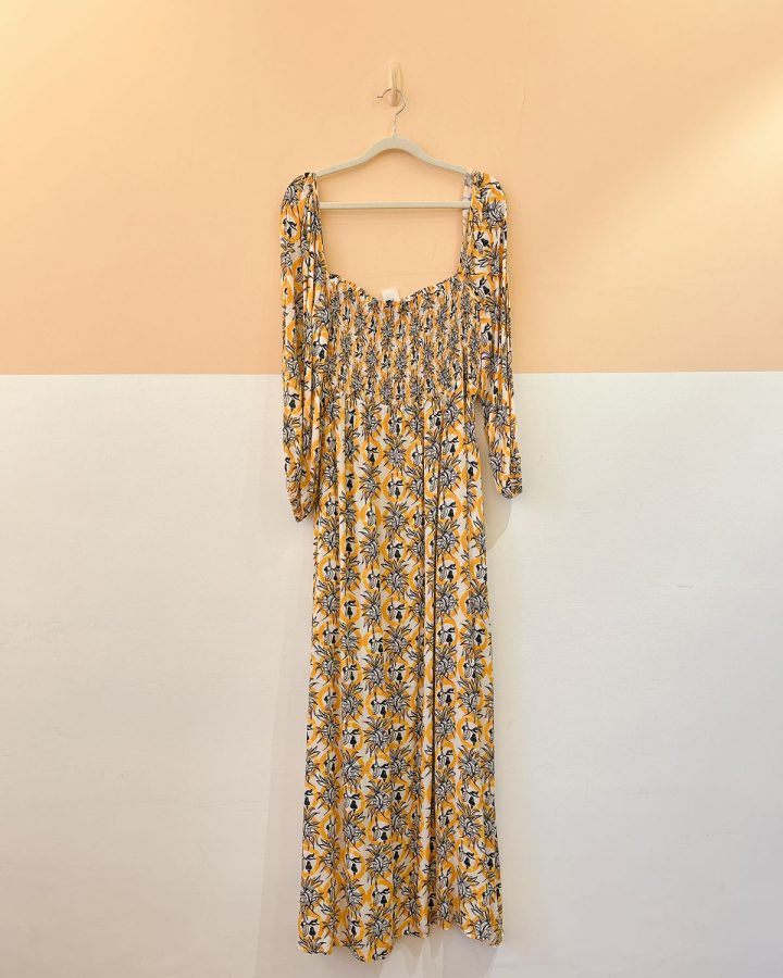 Vestido estampa amarela Andrea Marques 40