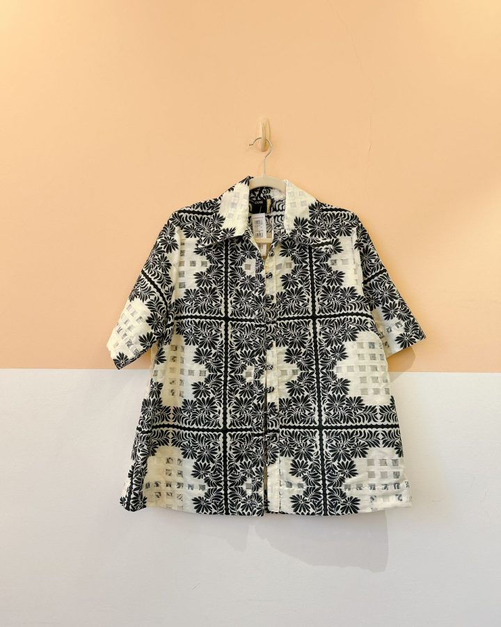 Camisa estampa p&b Cruise 38