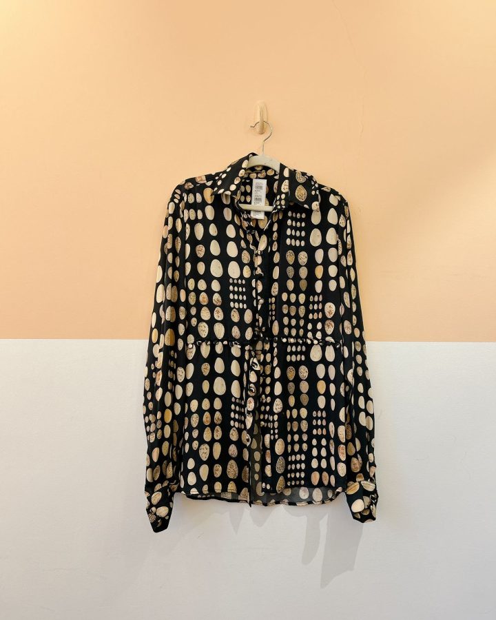 Camisa preta estampa luas Nadruz P