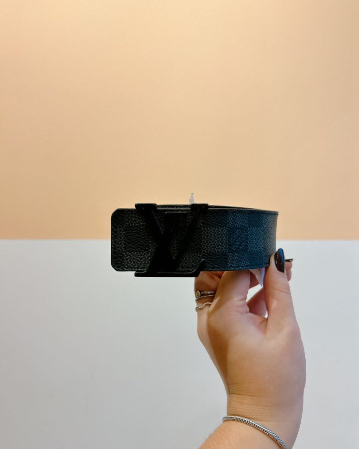 Cinto preto Louis Vitton