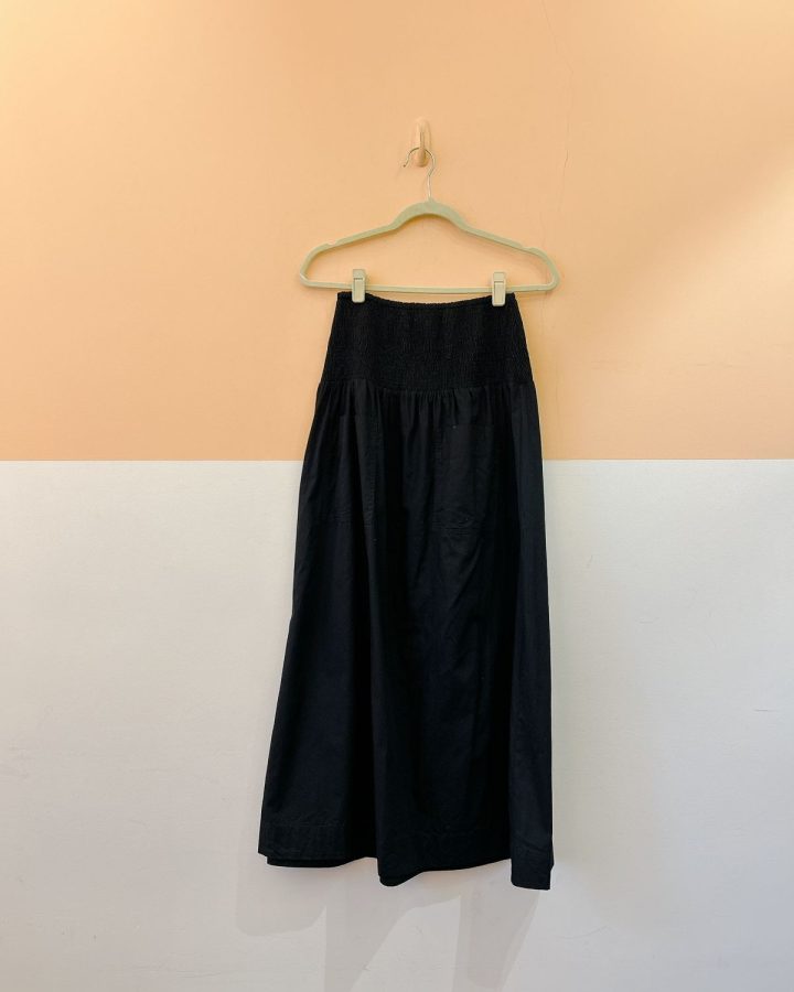 Saia preta lastex Dress To P