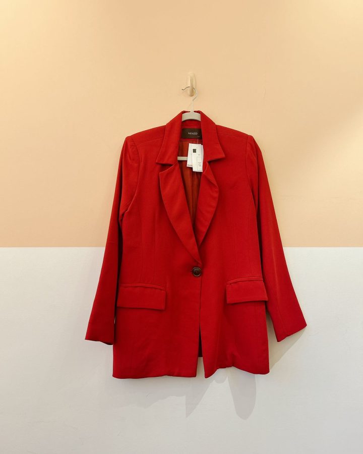 Blazer vermelho Mixed 36