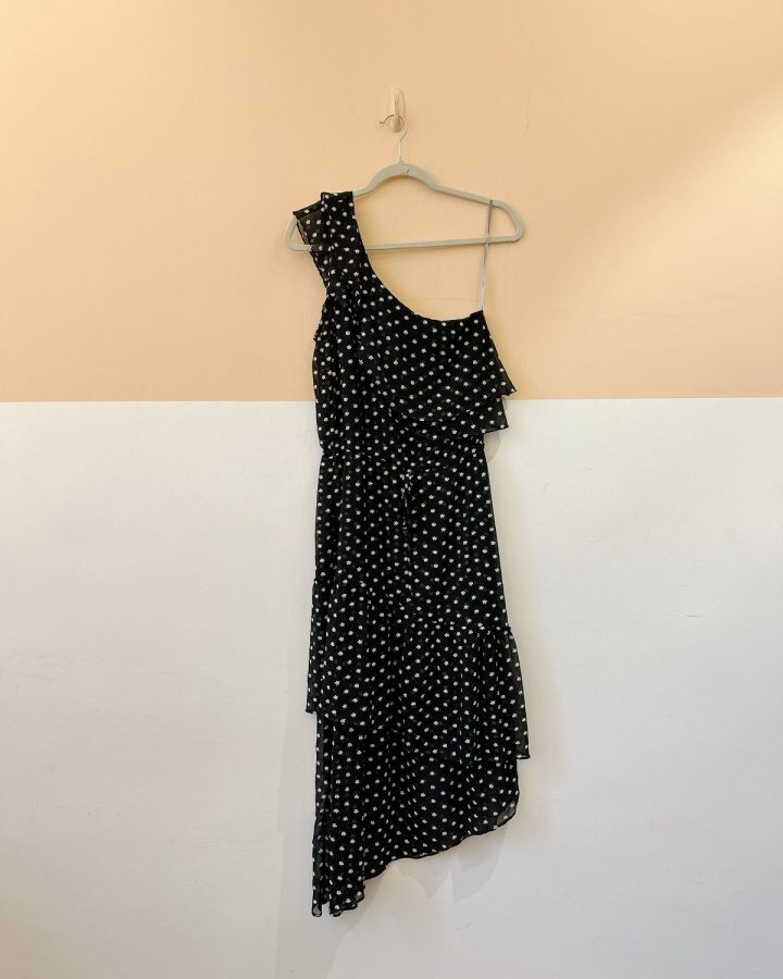 Vestido preto florzinhas Ateen 40