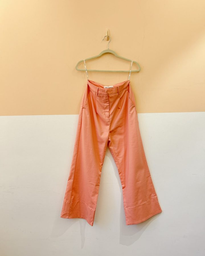 Calça social rosa Cris Barros 34