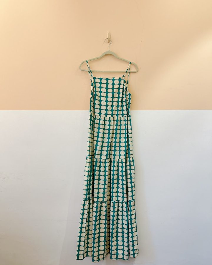 Vestido estampa verde/off Animale 42
