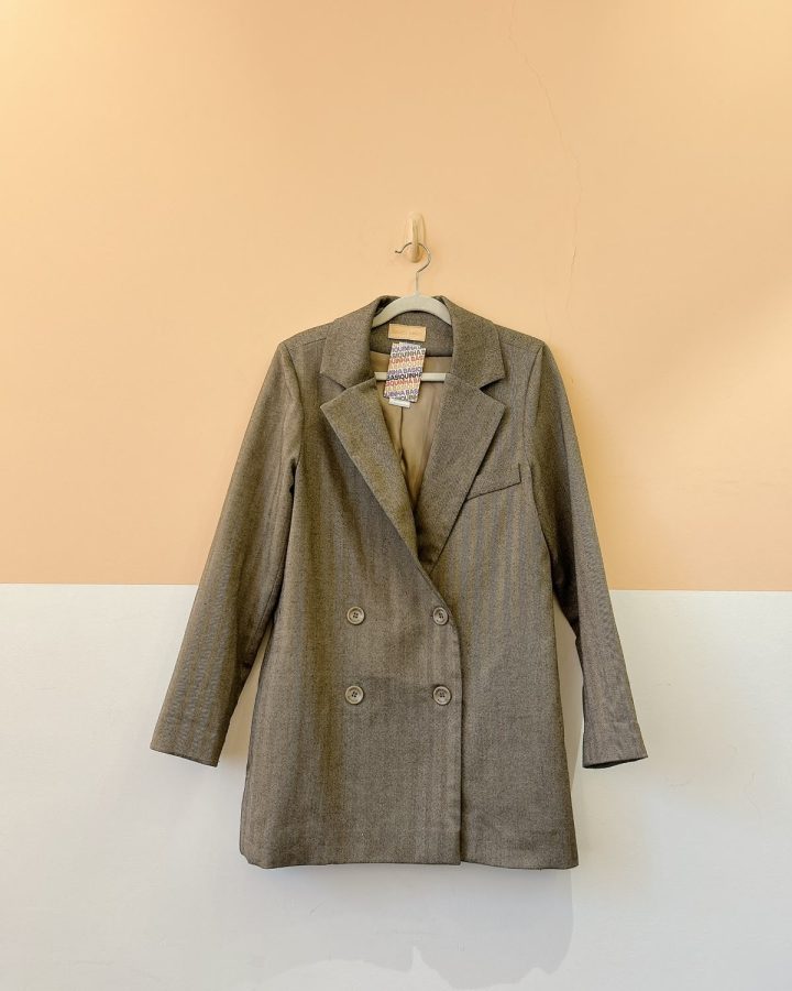 Blazer cinza Carol Bassi 36