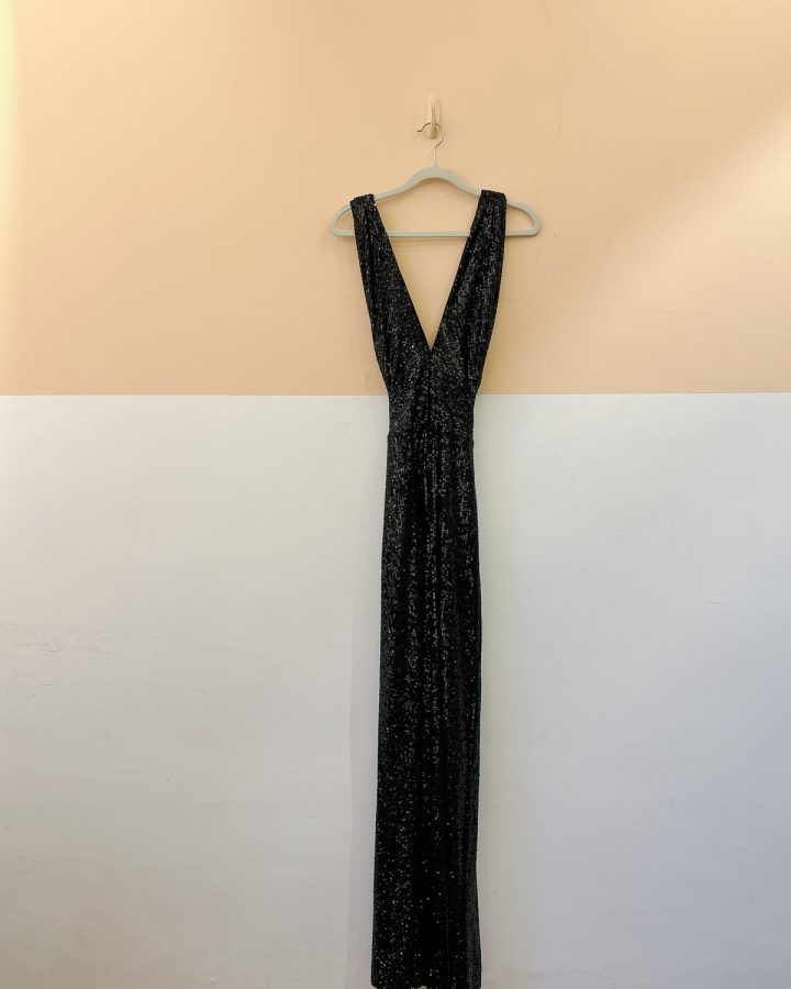 Macacão preto brilhos Dress To P