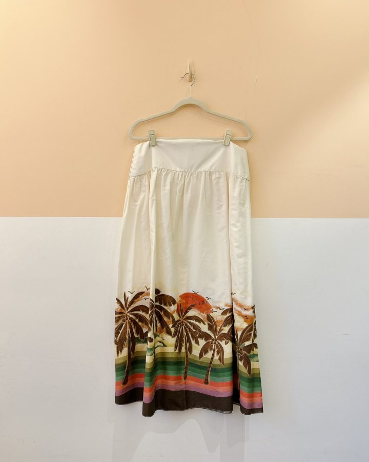 Saia off barra estampa Dress To  M