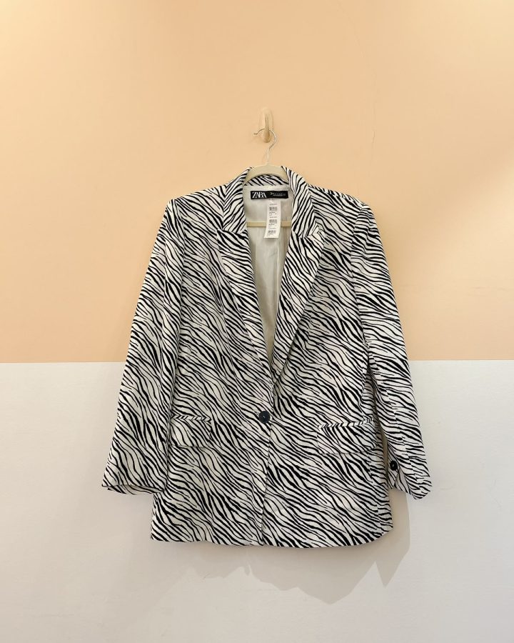 Blazer zebra Zara M