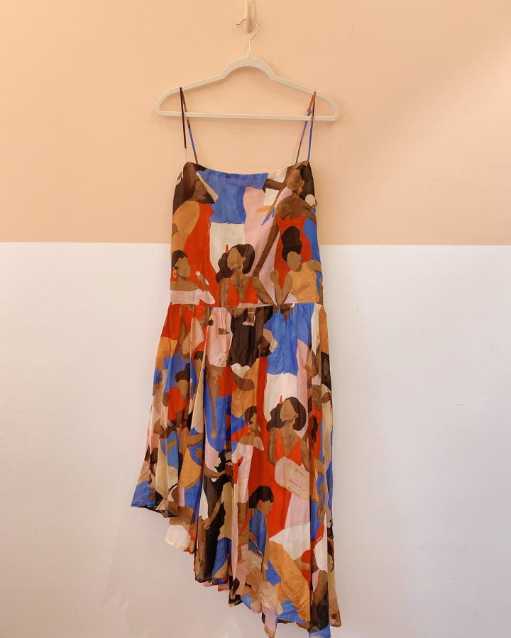 Vestido estampa samba Farm G