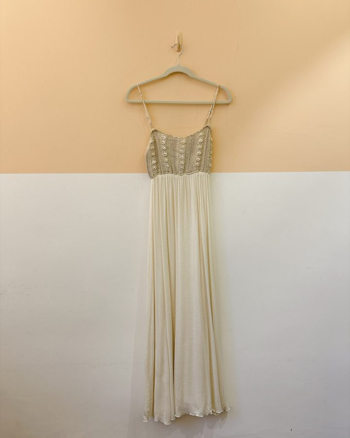 Vestido off busto conchas Dress To P