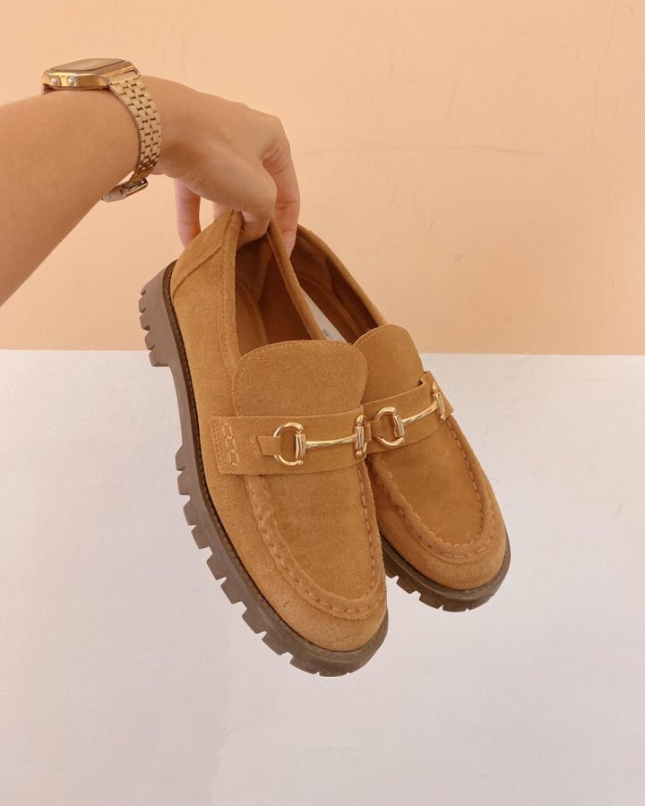Mocassim caramelo Arezzo 37