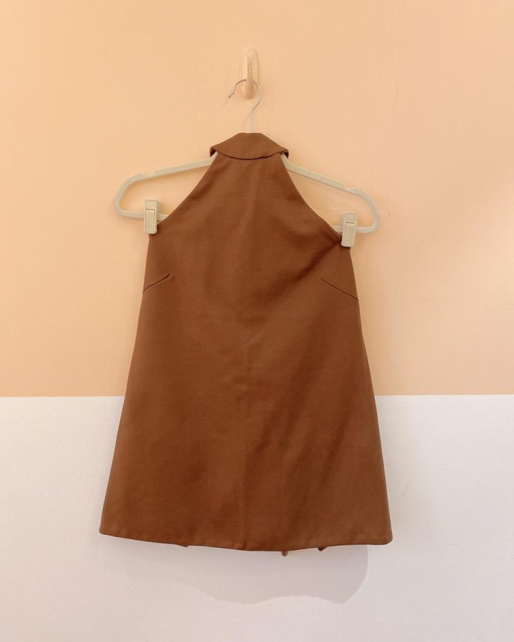 Blusa marrom frente unica Animale P