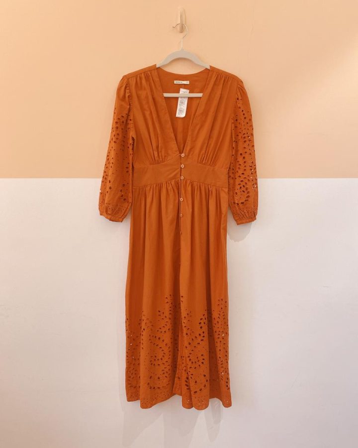 Vestido terracota laise Dress To PP