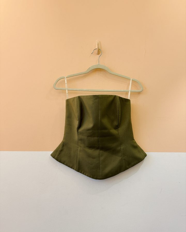Corset verde militar NV PP