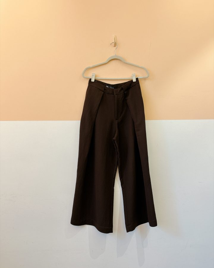 Calça social marrom Zara PP