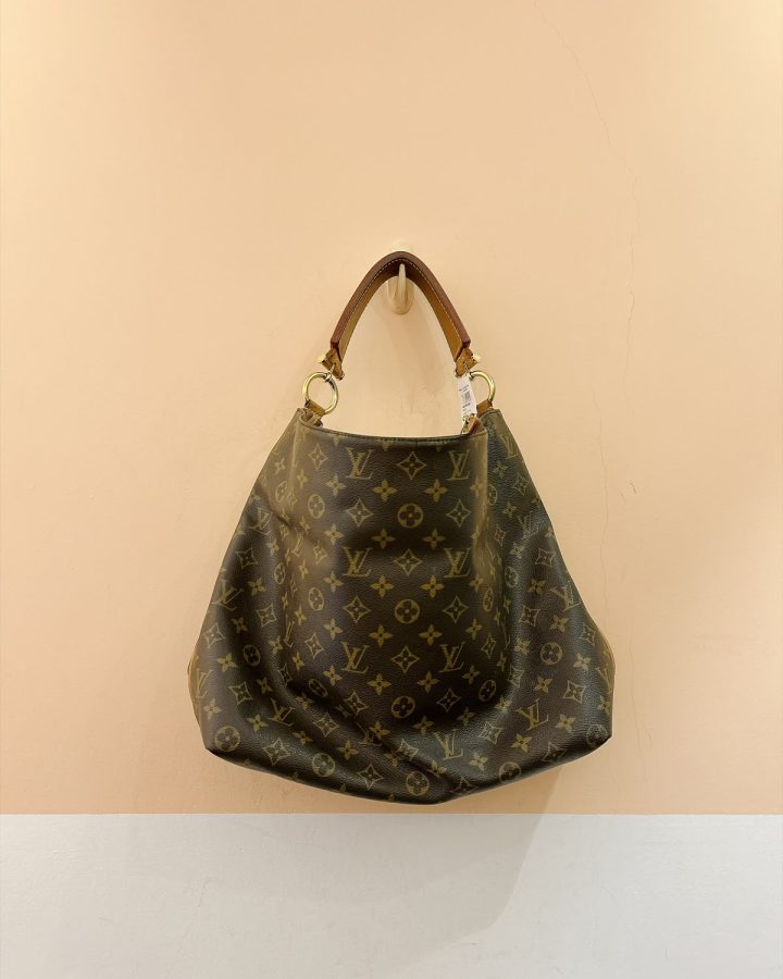 Bolsa grande marrom Louis Vitton