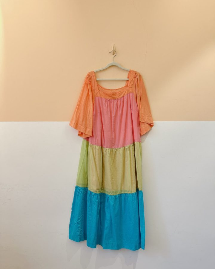 Vestido amplo cores Cantão M