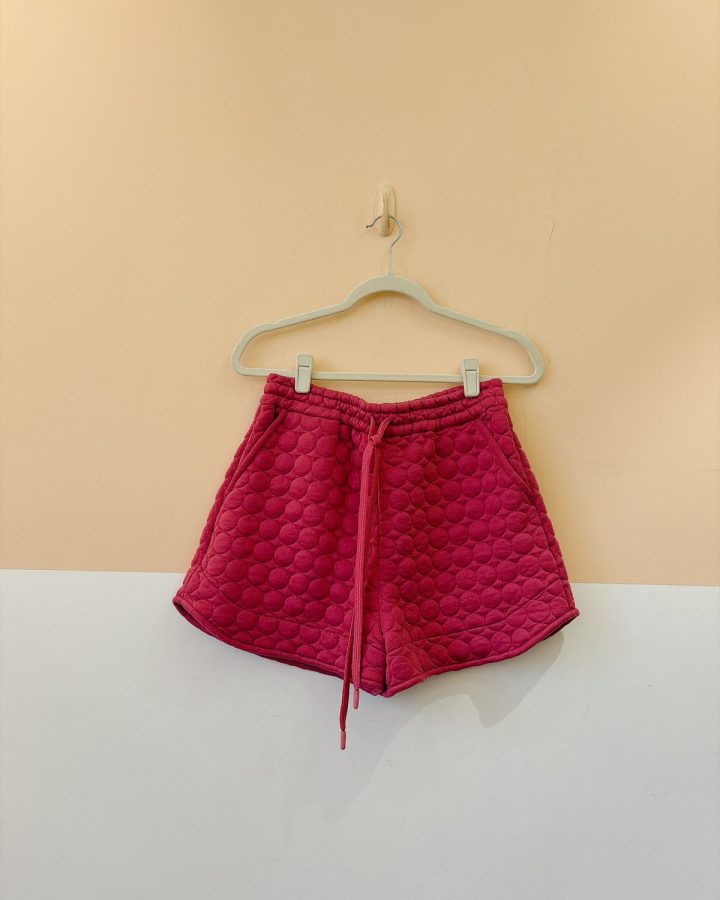 Short rosa acolchoado Dress To P