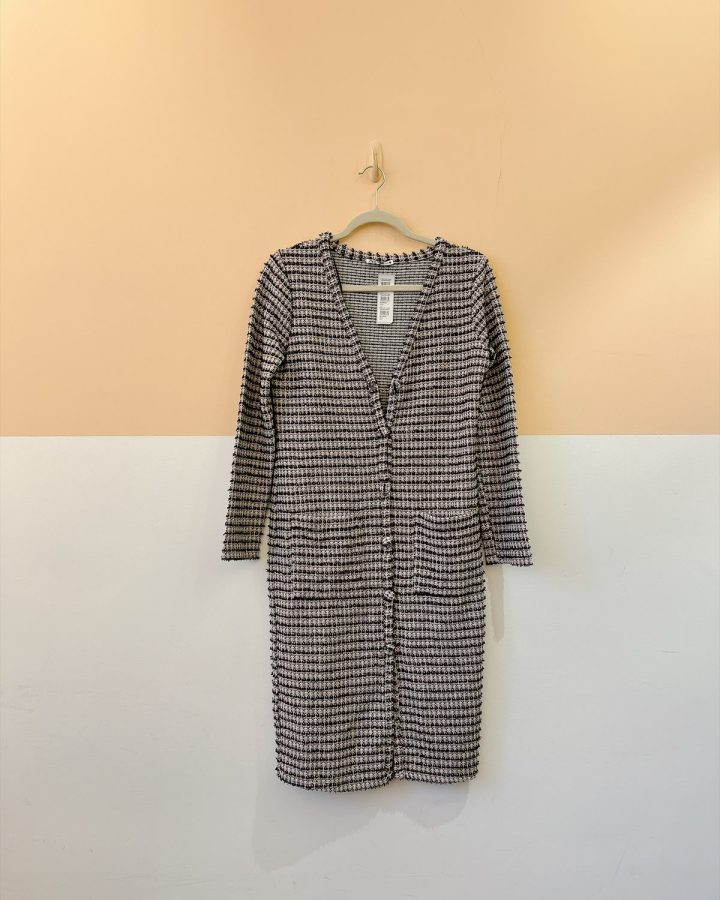 Sobretudo tweed rosinha Zara P