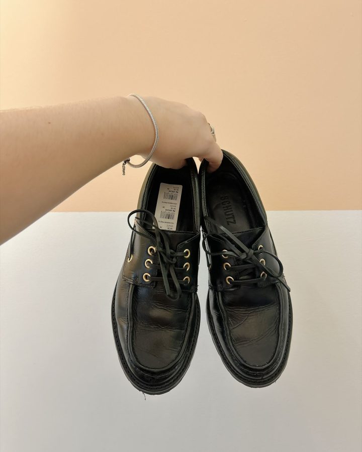 Mocassim preto Schutz 36