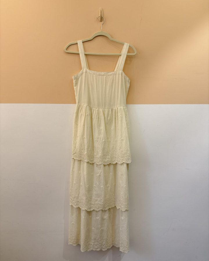 Vestido off camadas laise Renner P