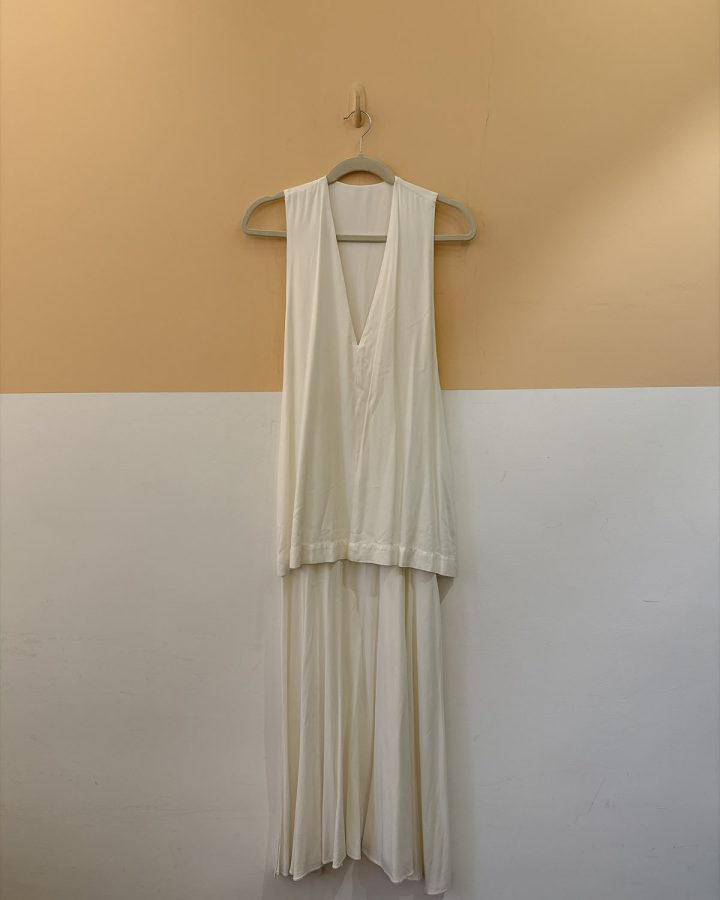 Vestido branco camada Dress To PP
