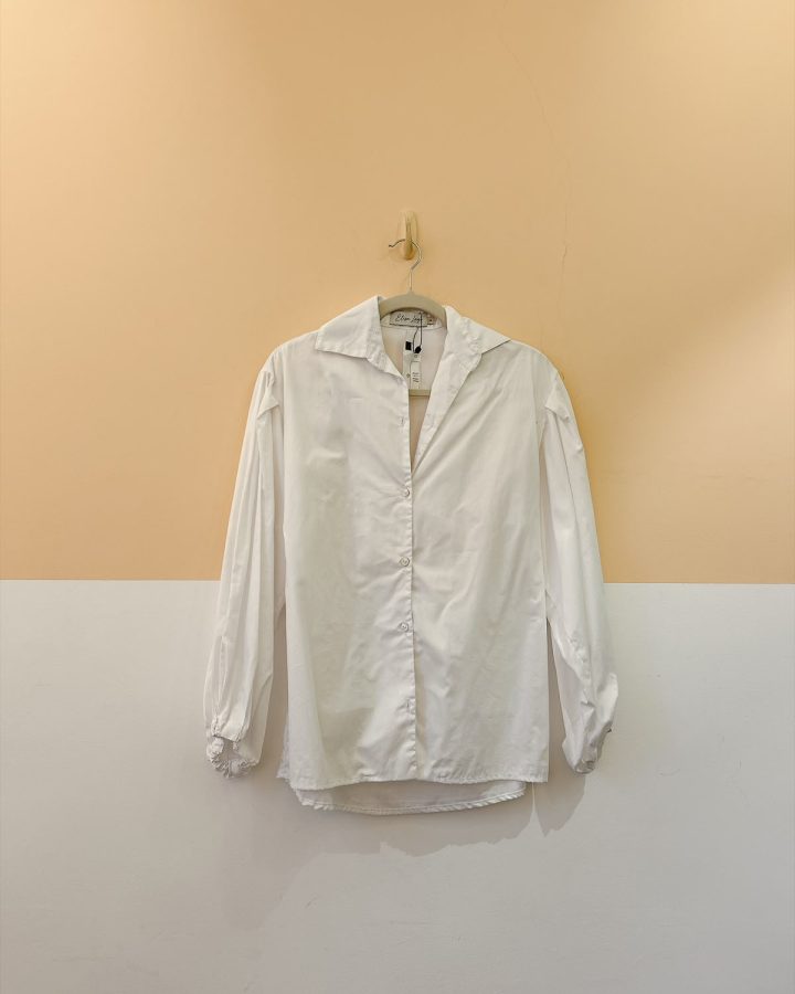 Camisa branca mangas Elisa Lage 34