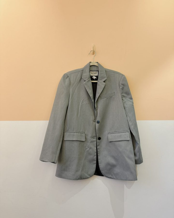 Blazer cinza Nanaminze G