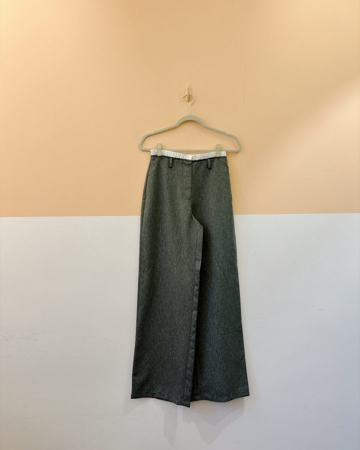 Calça cinza cós Renner 36