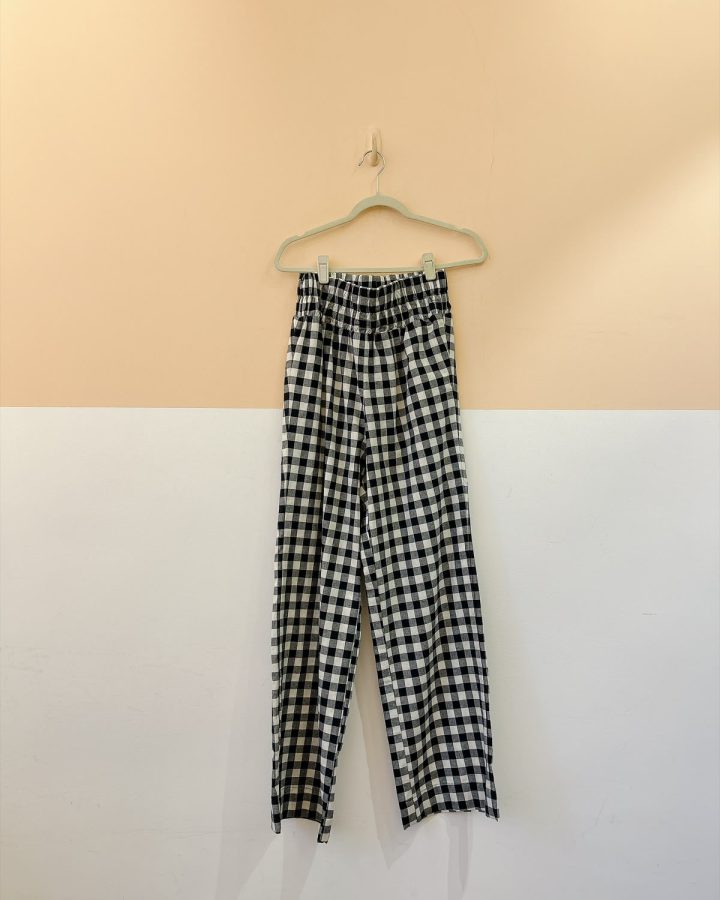 Calça vichy azul Savy 42