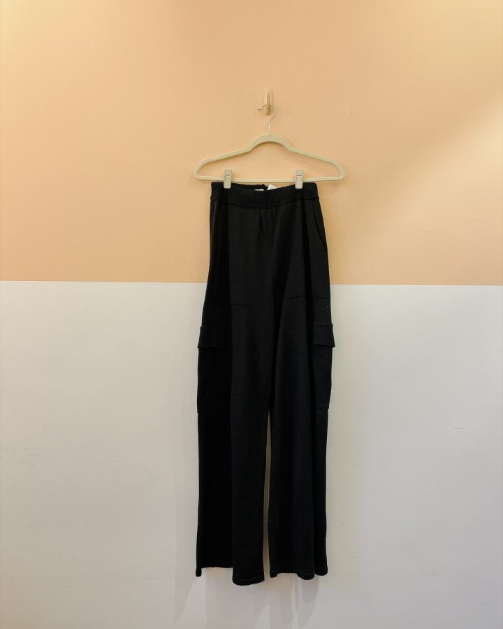Calça preta tricot brilhos Dress To P