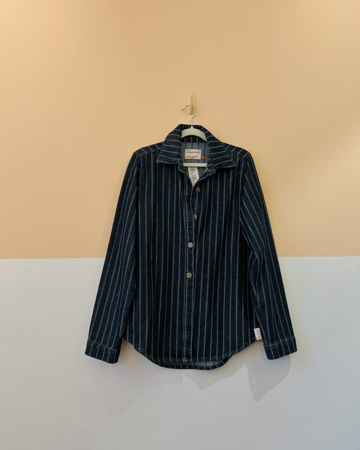 Camisa jeans pespontos Cantão P
