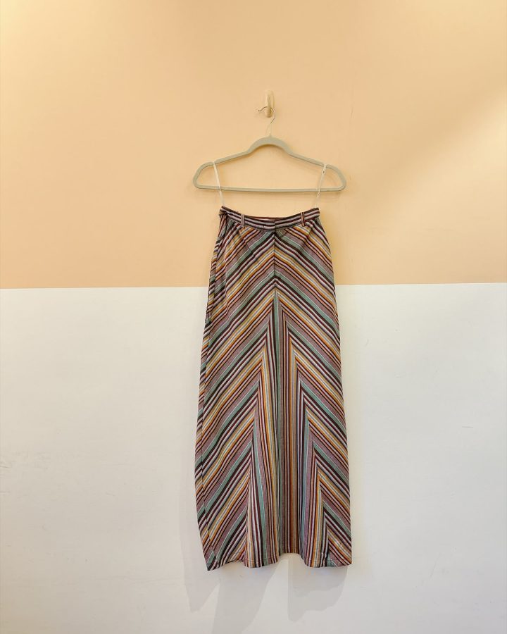 Conjunto saia + top listrado NV PP/32
