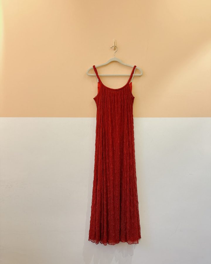 Vestido renda vermelho NV PP