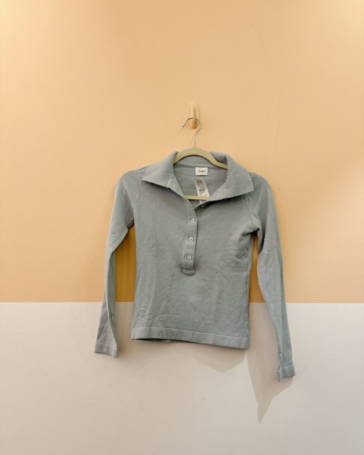 Blusa polo tricot verde Egray P