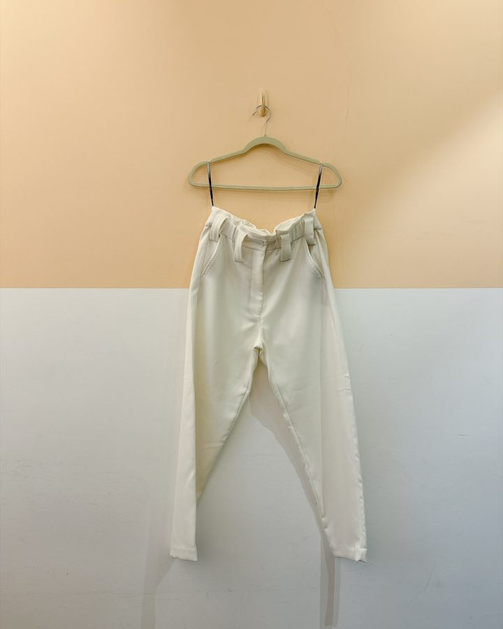 Calça branca Mixed 36
