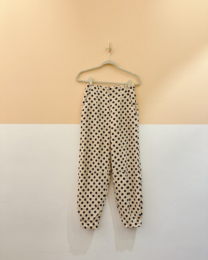 Calça bege poás Iorane 36