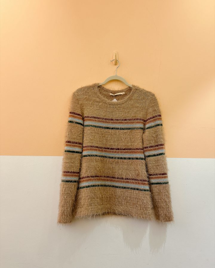 Tricot pelinhos bege Maria Filó M