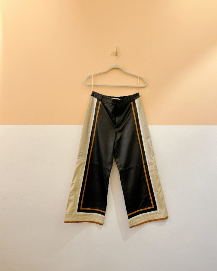 Calça couro 3 cores Cris Barros 36