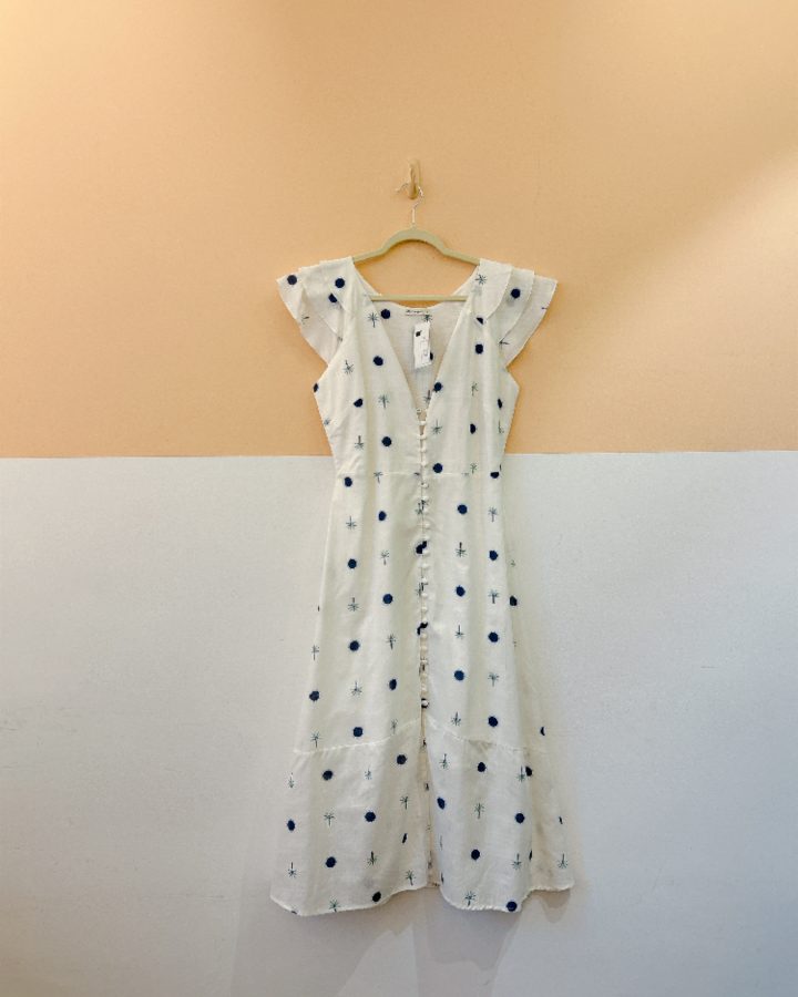 Vestido midi estampado Peepou P