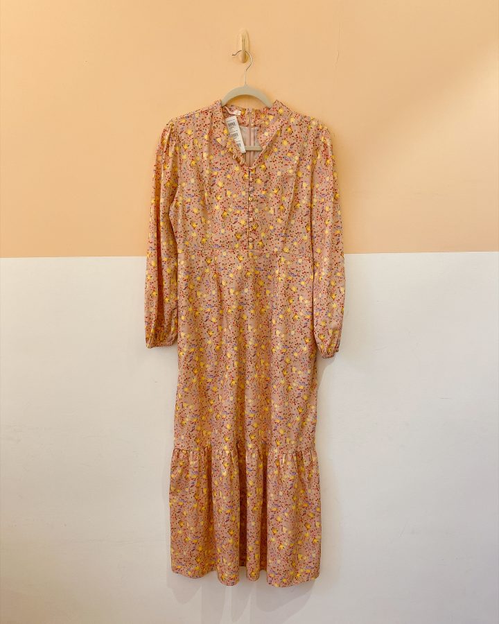 Vestido midi limão P