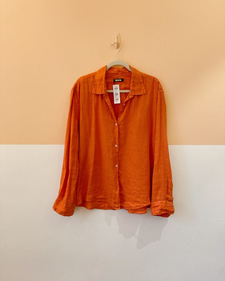 Camisa terracota Reversa GG