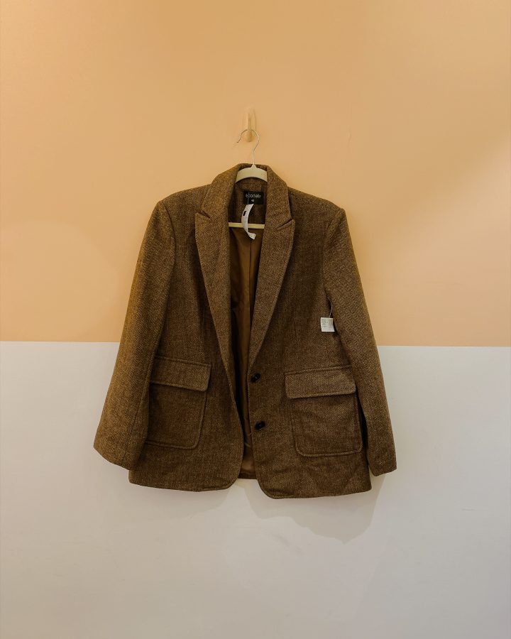Blazer lã marrom Renner 42