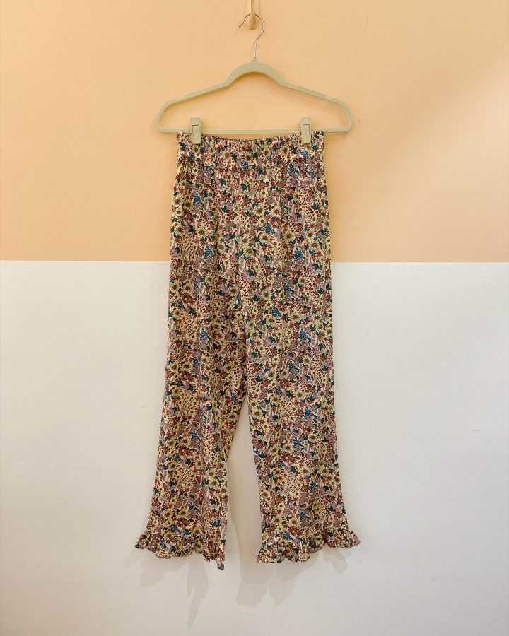 Calça floral Dye me P