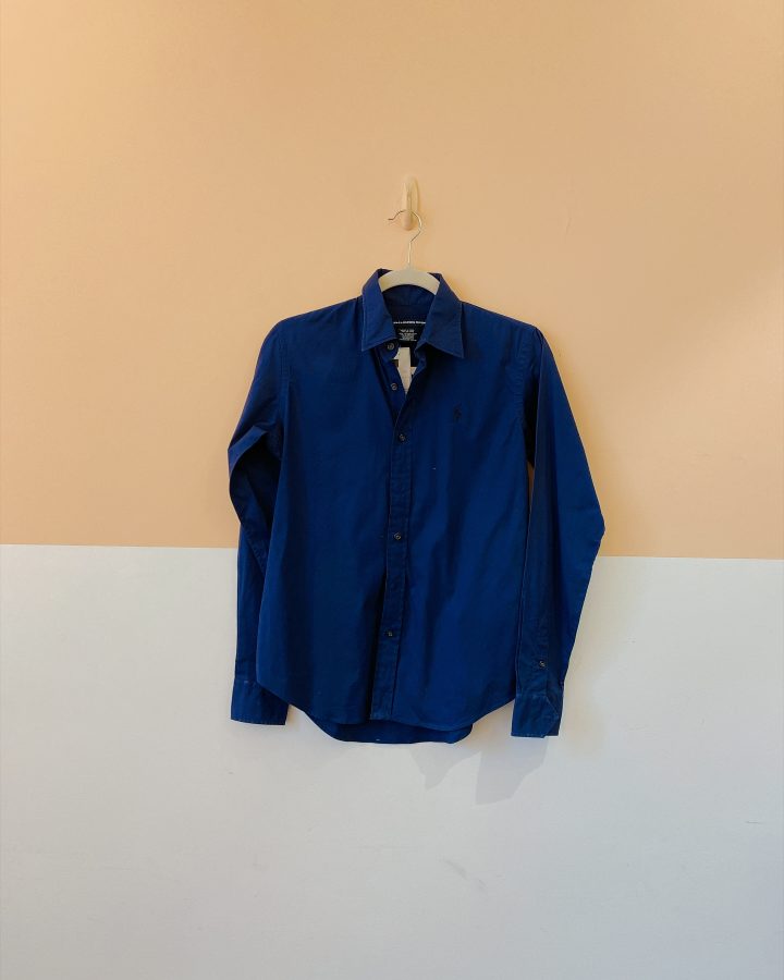 Camisa social marinho Ralph Lauren 4