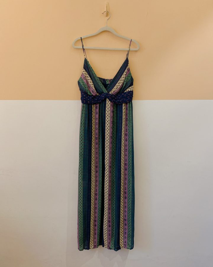 Vestido midi estampado Maria Filó G
