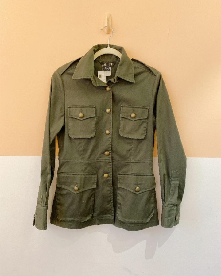 Parka musgo botões Agilitá 42